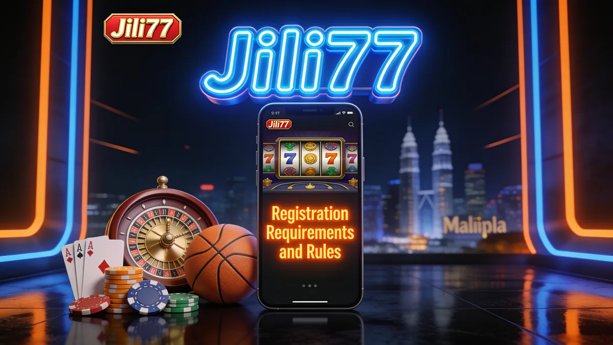 jili77 Registration Requirements and Rules — jili77 in the Philippines